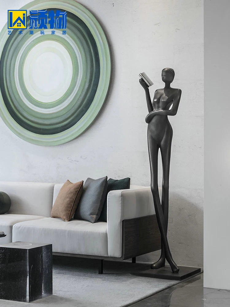 Abstract Art Humanoid Decorative Creative Designer Character Resin Standing Reading Man Sculpture
Abstract Art Humanoid Decorative Creative Designer Character Resin Standing Reading Man Sculpture