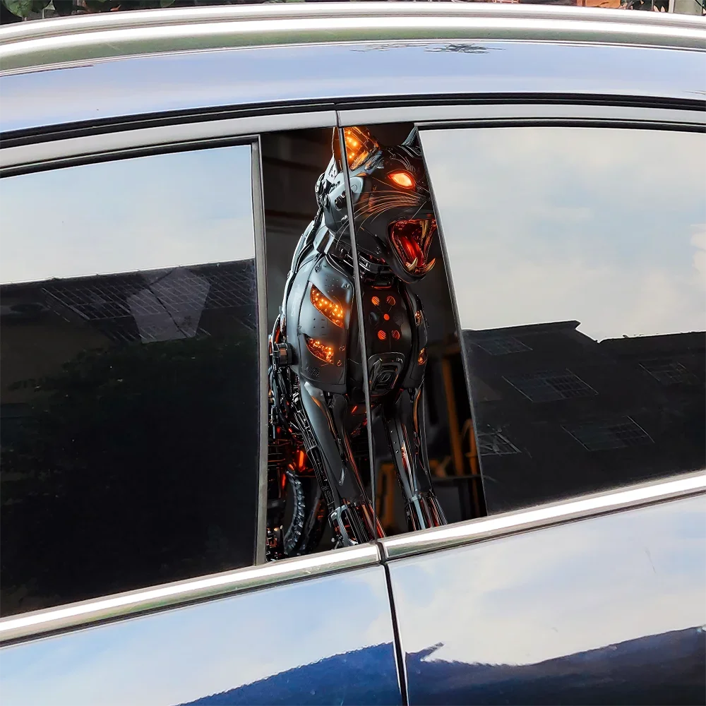 Mechanical Cat Car Stickers Waterproof Auto B Pillar Decor Cover Scratches Car Door Pillar Sunscreen Vinyl Decal Accessories
Mechanical Cat Car Stickers Waterproof Auto B Pillar Decor Cover Scratches Car Door Pillar Sunscreen Vinyl Decal Accessories