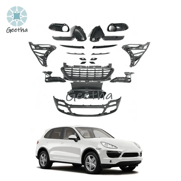 For Car Accessories 958.1 Cayenne 11-14 Modification of The New Turbo Style Bumper Grille Body Kit for Porsche
For Car Accessories 958.1 Cayenne 11-14 Modification of The New Turbo Style Bumper Grille Body Kit for Porsche