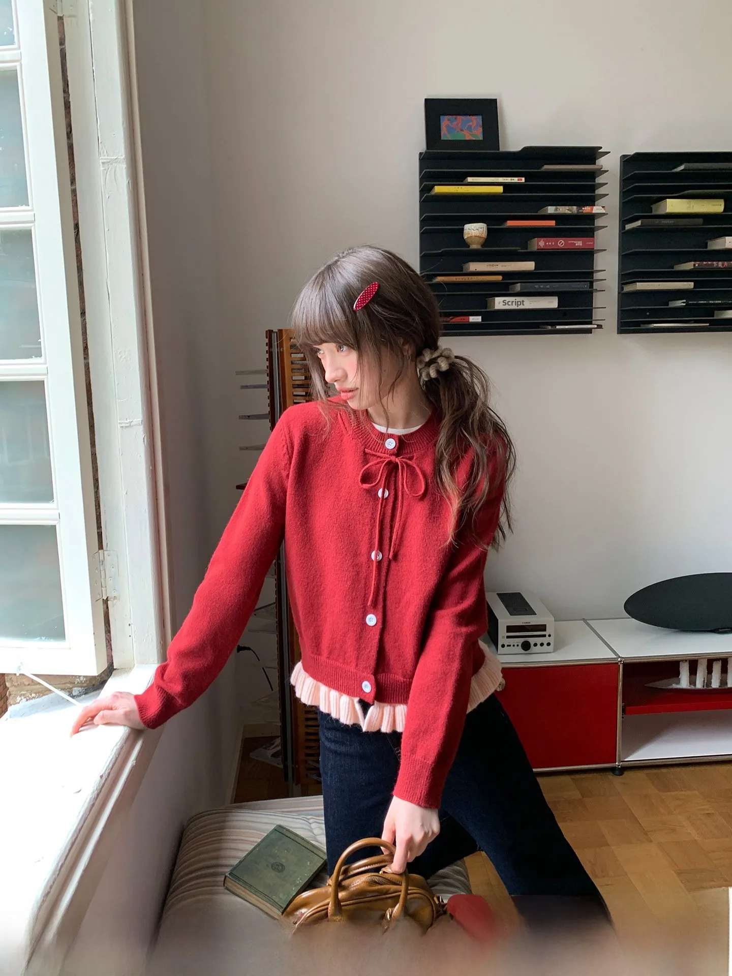 Color Blo Sweater Coat Women's Lazy Sle Loose Fit Slimming Knitwear round Ne Tie Dye Cardigan Retro Sle Long Sve
Color Blo Sweater Coat Women's Lazy Sle Loose Fit Slimming Knitwear round Ne Tie Dye Cardigan Retro Sle Long Sve