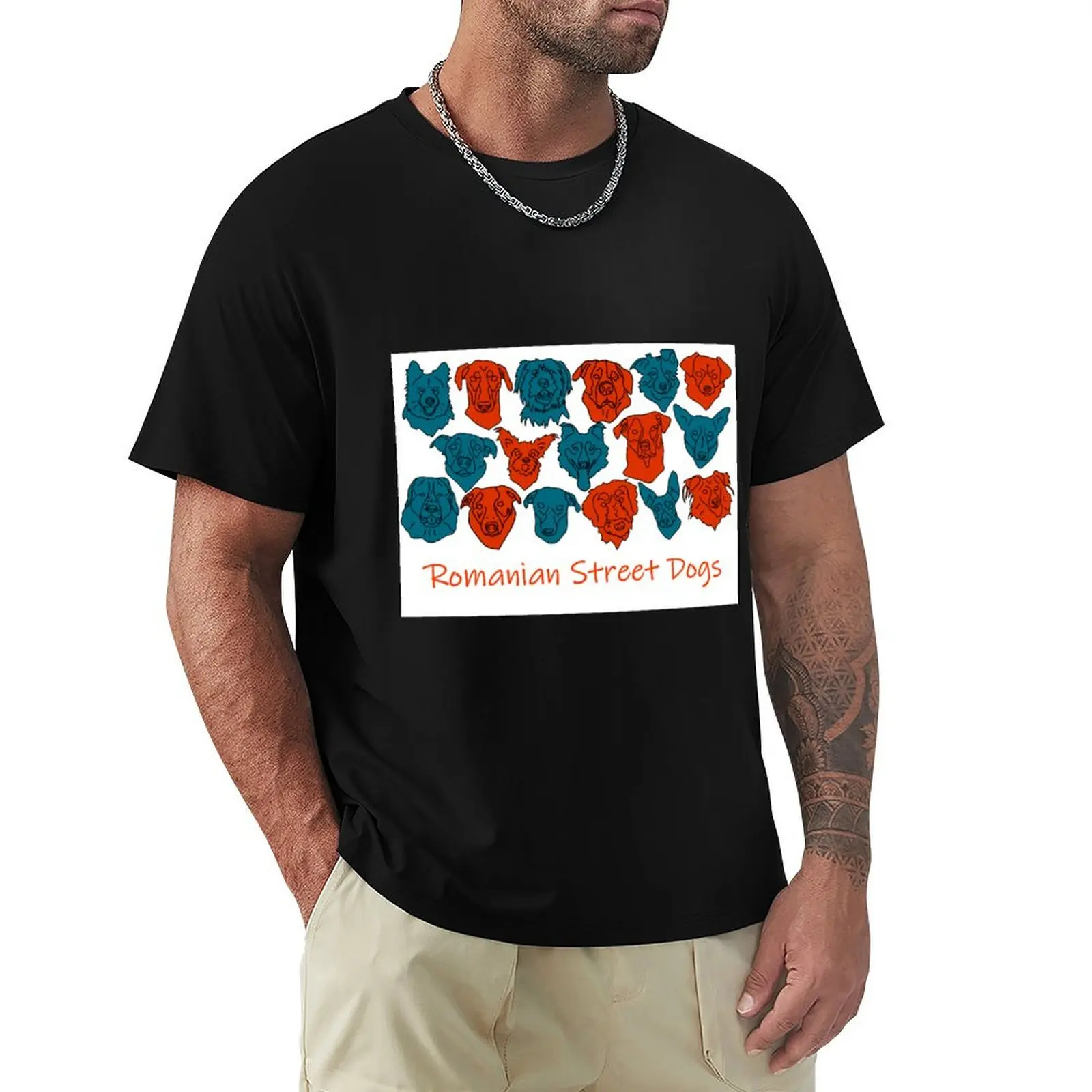 Romanian street dogs T-Shirt Anime t-shirt cute clothes fashion shirts summer 2025 oversized t shirt men
Romanian street dogs T-Shirt Anime t-shirt cute clothes fashion shirts summer 2025 oversized t shirt men