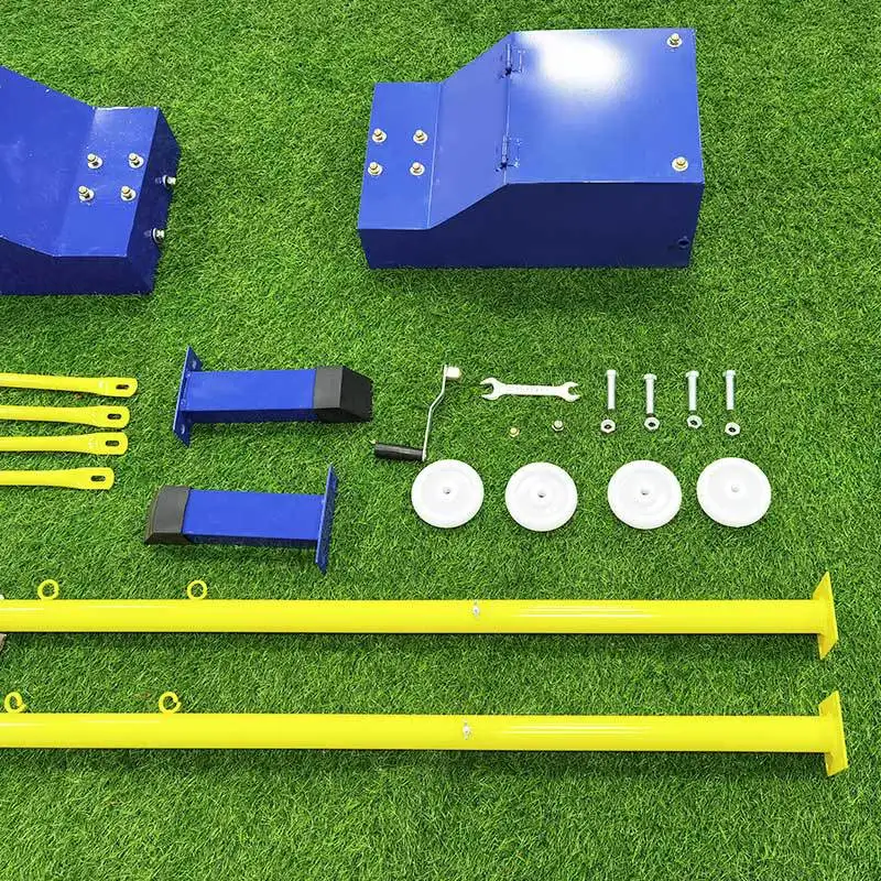 MOVE Badminton Net Stand Blue a Pair Adjustable Height 1.55 Meters -2.1 Meters Multi-functional Volleyball Badminton Net Post
MOVE Badminton Net Stand Blue a Pair Adjustable Height 1.55 Meters -2.1 Meters Multi-functional Volleyball Badminton Net Post