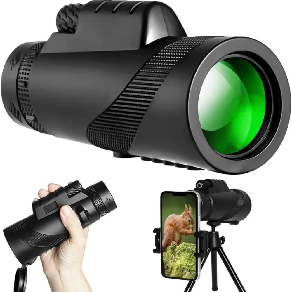 Monocular-Telescope 80x100 High Powered Definition for Adults Telescope Hunting Wildlife Bird Watching Travel Camping Hiking
Monocular-Telescope 80x100 High Powered Definition for Adults Telescope Hunting Wildlife Bird Watching Travel Camping Hiking