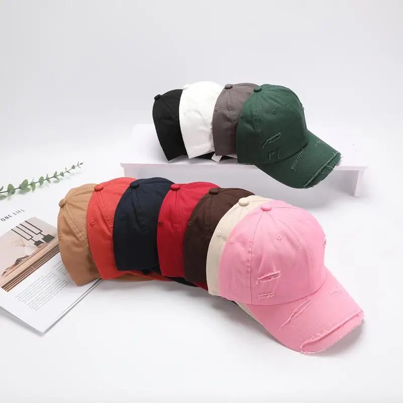 New Style Broken Edge Retro Personality Old Hole Baseball Cap Soft Top Curved Brim Sun Protection Cap
New Style Broken Edge Retro Personality Old Hole Baseball Cap Soft Top Curved Brim Sun Protection Cap