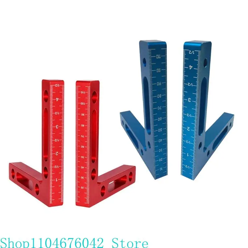 2 Pieces Carpenter Woodworking Square Locator 90 Degree Woodworking Square Carpenter Woodworking Square Locator Blue Red
2 Pieces Carpenter Woodworking Square Locator 90 Degree Woodworking Square Carpenter Woodworking Square Locator Blue Red