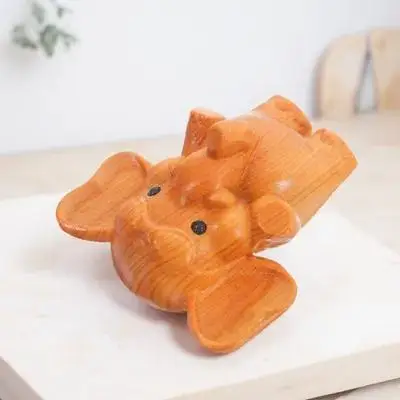 Handcrafted Solid Wood Elephant Unique Carved Animal Sculpture Miniature Tabletop Ornament Home Office Living Room Decor
Handcrafted Solid Wood Elephant Unique Carved Animal Sculpture Miniature Tabletop Ornament Home Office Living Room Decor