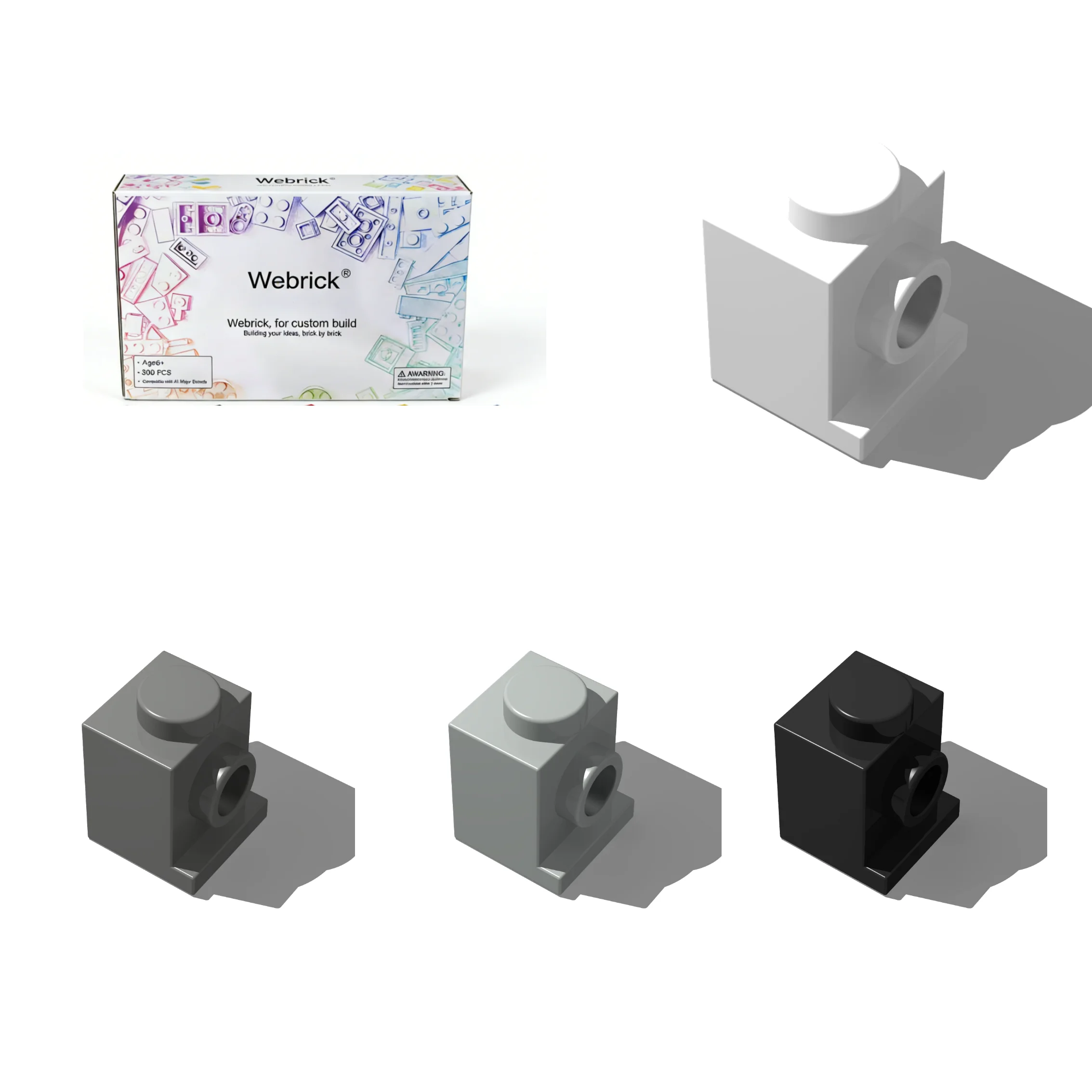 200PCS 4070 Modified 1x1 With Headlight Building Blocks Set with Box,Random color Parts Idea 100% Compatible Toys
200PCS 4070 Modified 1x1 With Headlight Building Blocks Set with Box,Random color Parts Idea 100% Compatible Toys