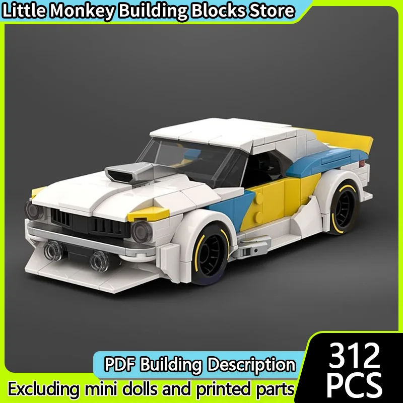 Модель скоростного гоночного автомобиля MOC, строительные кирпичи, Camaro, американский мускулистый автомобиль, модульная технология, детские праздничные подарки, сборные игрушки
Модель скоростного гоночного автомобиля MOC, строительные кирпичи, Camaro, американский мускулистый автомобиль, модульная технология, детские праздничные подарки, сборные игрушки