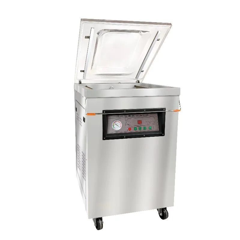 400mm Single Chamber Vacuum Packaging Automatic Equipment for Vegetable Fruit Commodity Sealing Storage
400mm Single Chamber Vacuum Packaging Automatic Equipment for Vegetable Fruit Commodity Sealing Storage