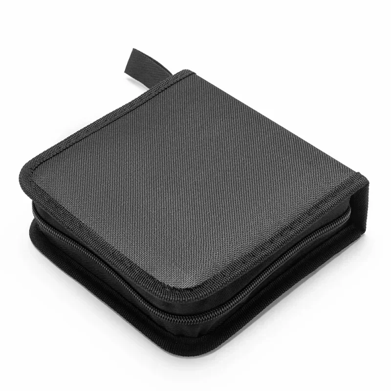 Portable Zipper DVD CD Holder 40pcs Capacity Storage Pouch Bag Double-side CD DVD Storage Sleeve Case Wallet Album Carrying Case 
Portable Zipper DVD CD Holder 40pcs Capacity Storage Pouch Bag Double-side CD DVD Storage Sleeve Case Wallet Album Carrying Case