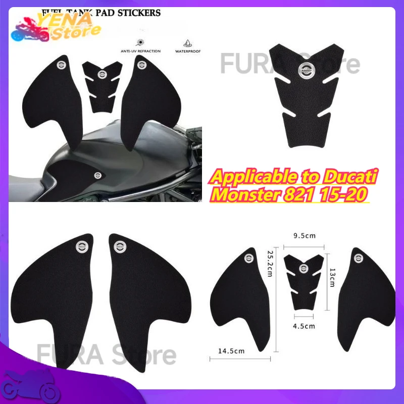 Non-slip Body Stickers Applicable to Ducati Monster 821 15-20 Motorcycle Fuel Tank
Non-slip Body Stickers Applicable to Ducati Monster 821 15-20 Motorcycle Fuel Tank