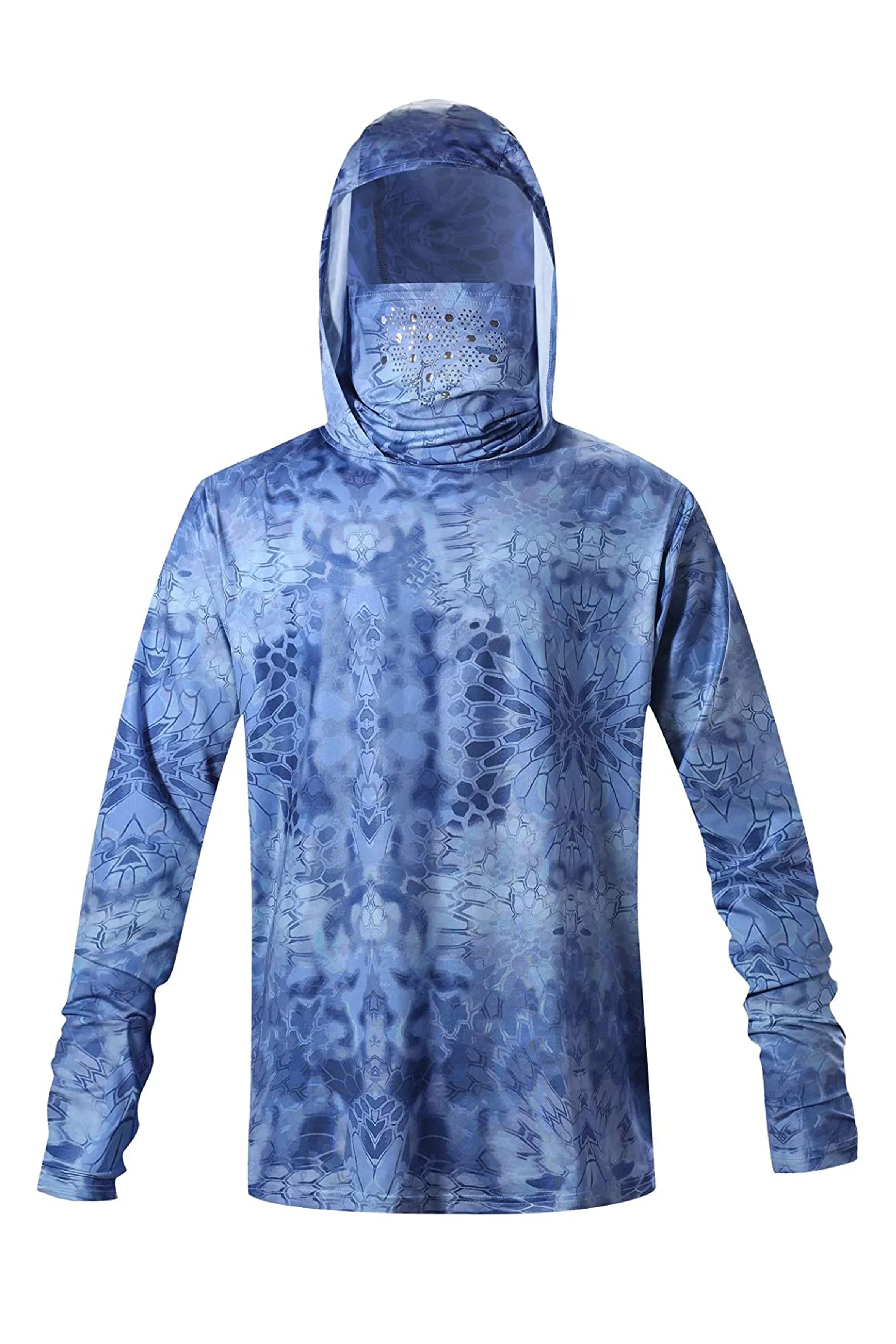Summer Men Hooded Long Sleeve Performance Fishing Shirts Jersey Fishing UV Hoodies Clothing Face Mask
Summer Men Hooded Long Sleeve Performance Fishing Shirts Jersey Fishing UV Hoodies Clothing Face Mask