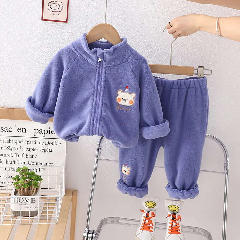 Autumn Cotton Clothing Sets Winter Baby Boys Girls Thicken Warm Cartoon Bear Coat Pants 2Pcs for 1-5 Years Kids Casual Outfits
Autumn Cotton Clothing Sets Winter Baby Boys Girls Thicken Warm Cartoon Bear Coat Pants 2Pcs for 1-5 Years Kids Casual Outfits