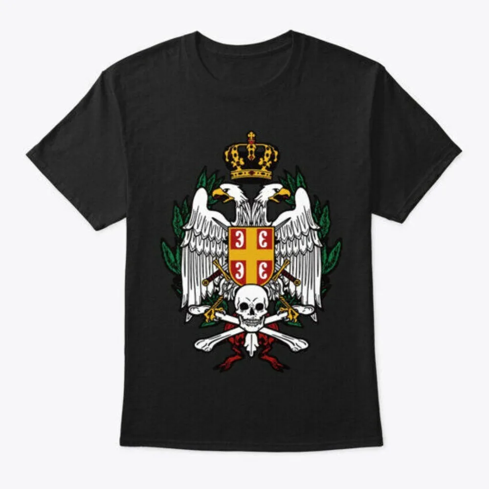 Serbian Chetniks Srpski Cetnici Men T-Shirt Short Sleeve Casual 100% Cotton Men Clothing
Serbian Chetniks Srpski Cetnici Men T-Shirt Short Sleeve Casual 100% Cotton Men Clothing