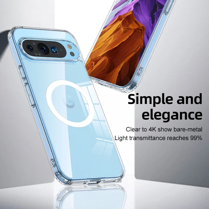 Чехол для телефона Google Pixel 7 9 Pro XL 8A с магнитной беспроводной зарядкой, задняя крышка, мягкий силиконовый край из ТПУ, матовые прозрачные чехлы
Чехол для телефона Google Pixel 7 9 Pro XL 8A с магнитной беспроводной зарядкой, задняя крышка, мягкий силиконовый край из ТПУ, матовые прозрачные чехлы