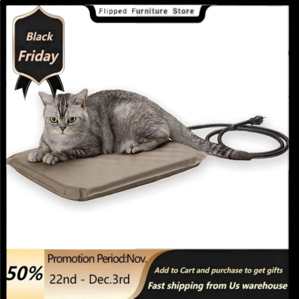 Products Lectro-Soft Outdoor Heated Pet Bed for Outdoor Cat House for Winter Insulated Waterproof, Chew Resistant Cord.
Products Lectro-Soft Outdoor Heated Pet Bed for Outdoor Cat House for Winter Insulated Waterproof, Chew Resistant Cord.