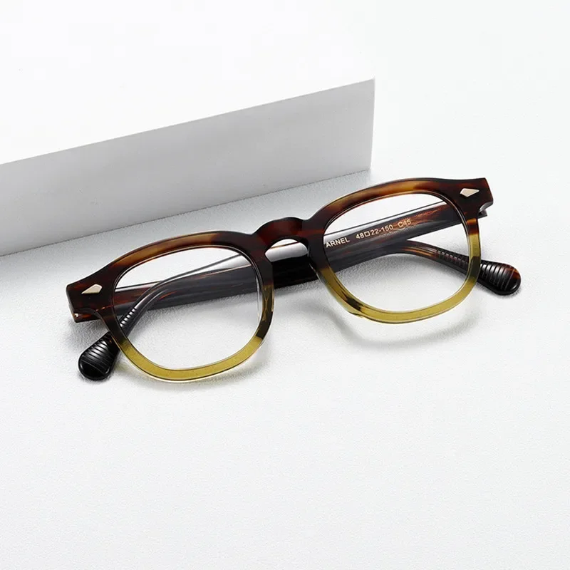 Brand Designer Classic Frame Acetate Glasses Men Retro Round Handmade Eyeglasses Women High Quality Eyewear Spectacles Oculos
Brand Designer Classic Frame Acetate Glasses Men Retro Round Handmade Eyeglasses Women High Quality Eyewear Spectacles Oculos