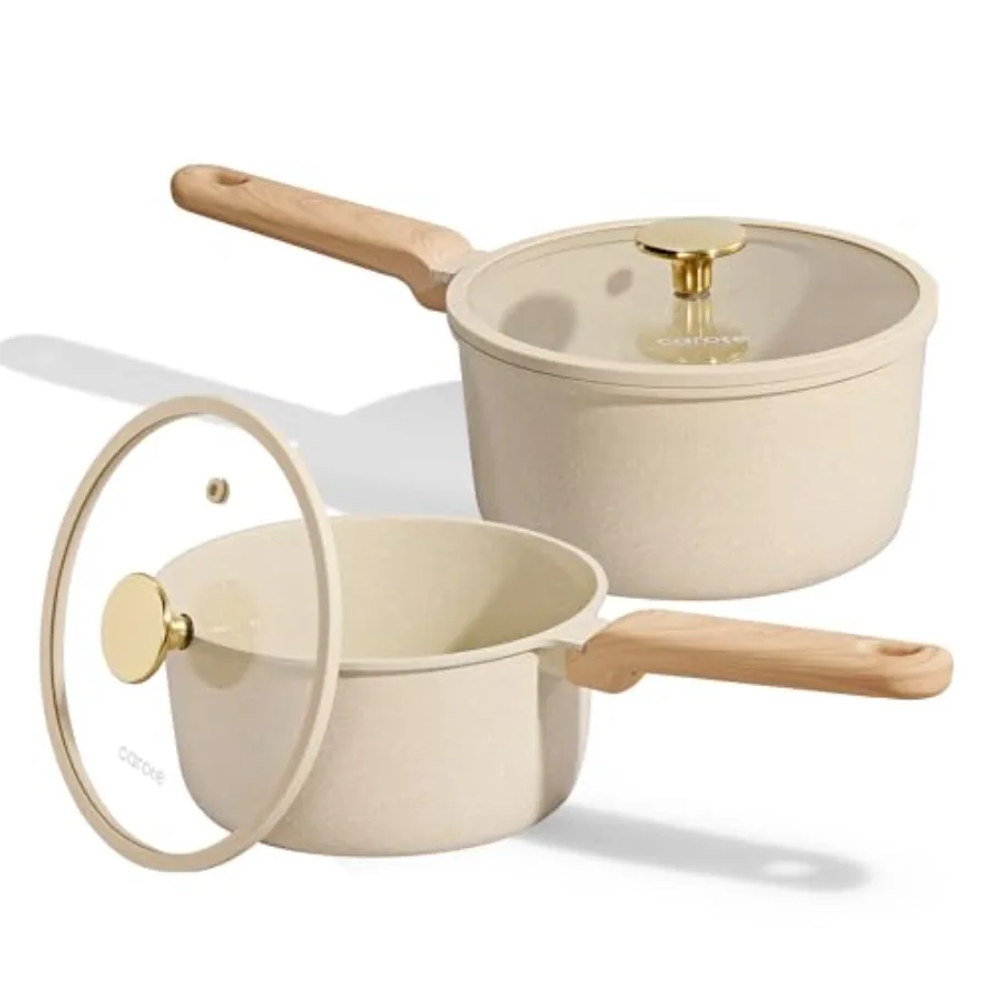 1.5Qt and 2.5Qt Sauce Pan Sets with Lid Ceramic Nonstick Pot Set Non Toxic Saucepan with Stay-cool Handle Small Kitchen Cooking
1.5Qt and 2.5Qt Sauce Pan Sets with Lid Ceramic Nonstick Pot Set Non Toxic Saucepan with Stay-cool Handle Small Kitchen Cooking