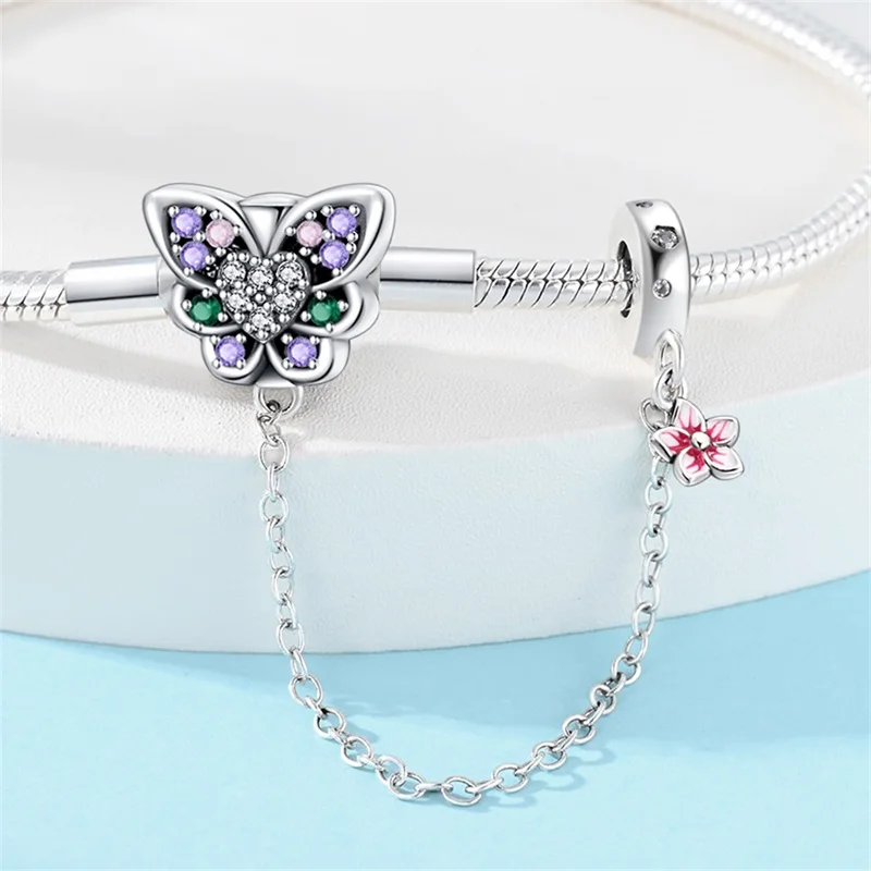 New 925 Sterling Silver Butterfly Bracelet For Women Fashion Birthday Jewelry Gift
New 925 Sterling Silver Butterfly Bracelet For Women Fashion Birthday Jewelry Gift