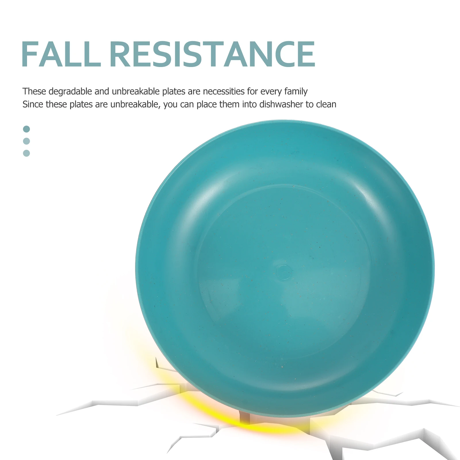 2 Sets Wheat Straw Plates Unbreakable Food Serving Dish Home Use Dishwasher Safe Multipurpose Round Plate Household Kitchen
2 Sets Wheat Straw Plates Unbreakable Food Serving Dish Home Use Dishwasher Safe Multipurpose Round Plate Household Kitchen