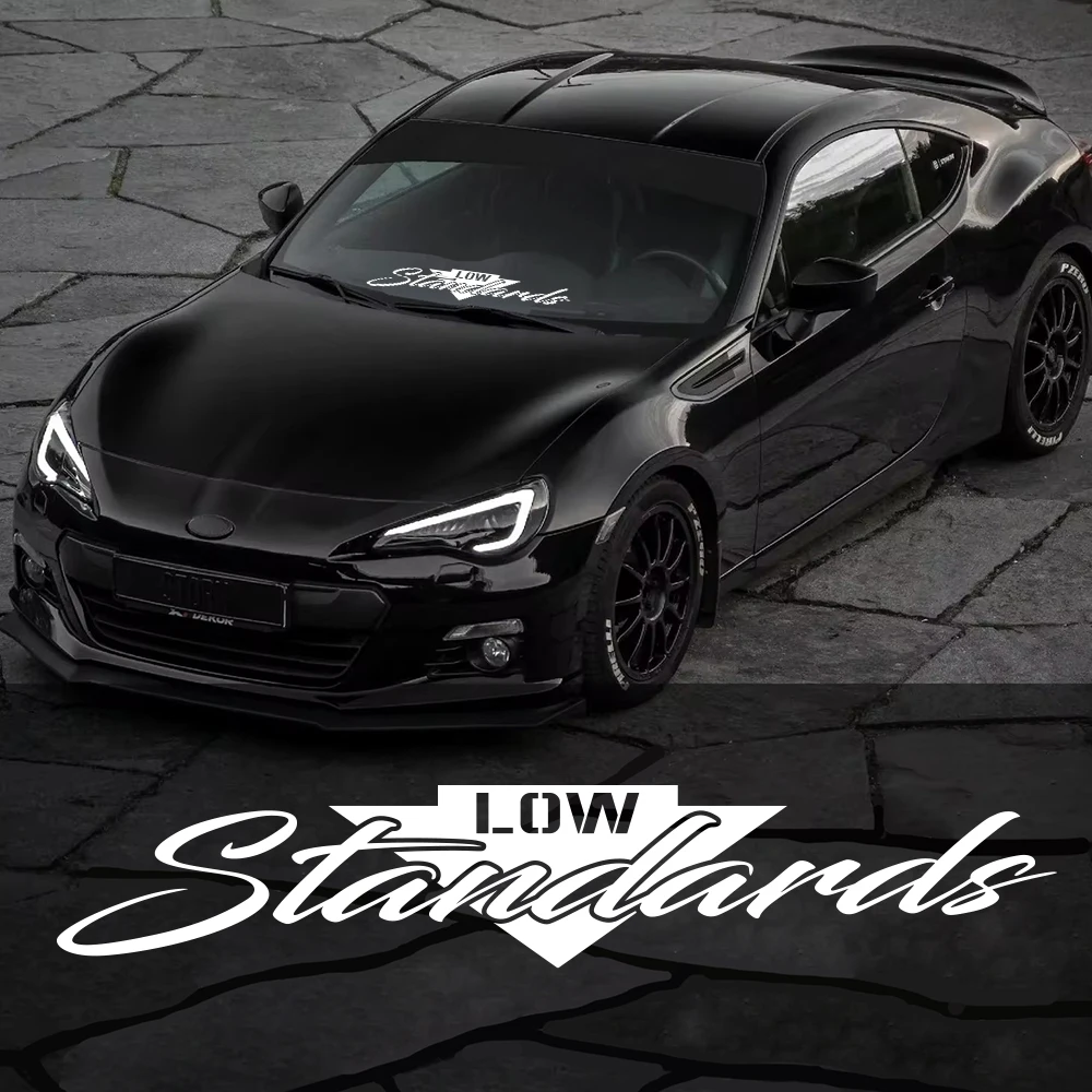 LOWstandards Car Front Windshield Decals Waterproof Auto Rear Window Sticker DIY Vinyl Decor Racing Side Body Decal Accessories
LOWstandards Car Front Windshield Decals Waterproof Auto Rear Window Sticker DIY Vinyl Decor Racing Side Body Decal Accessories