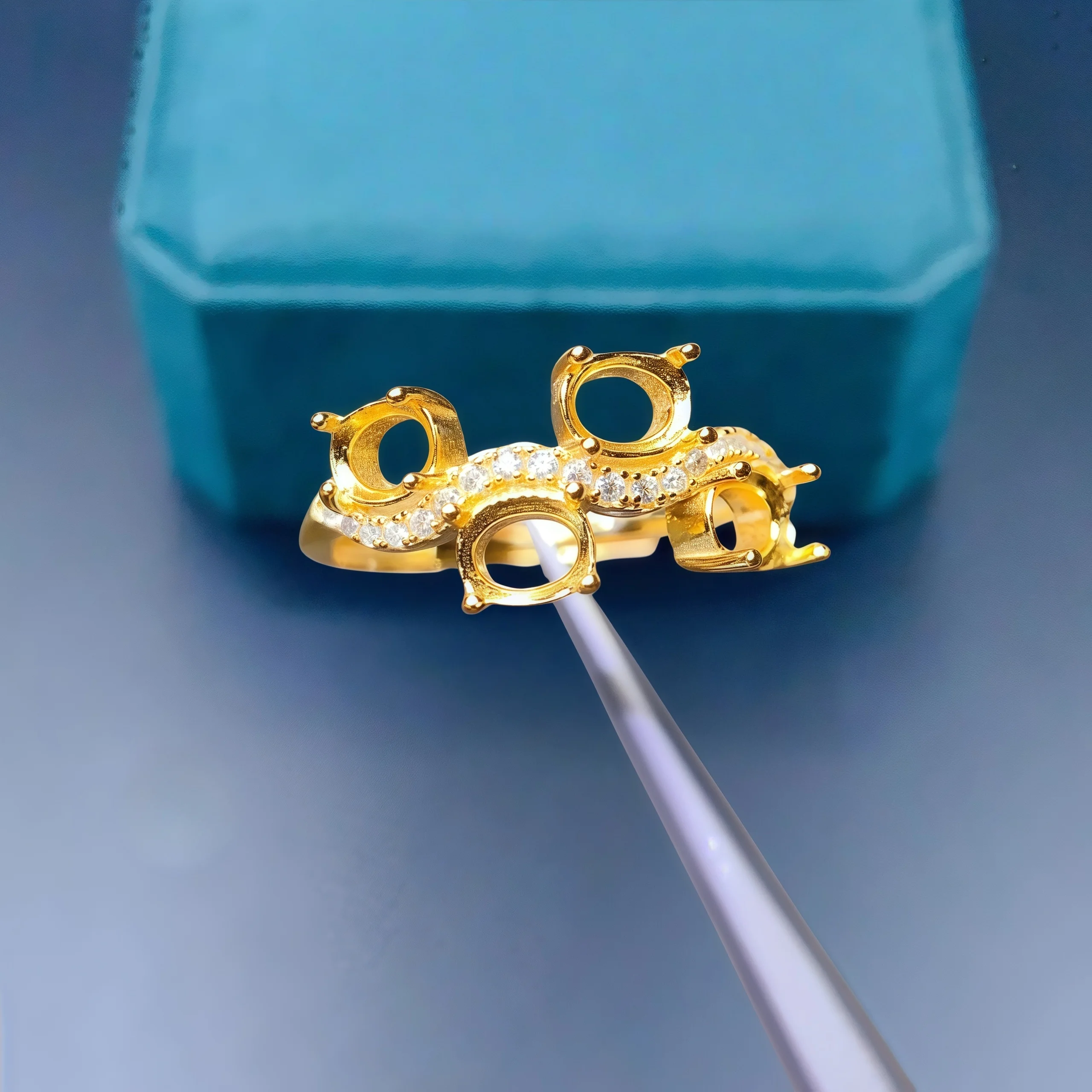 L настоящее серебро S925, сделай сам, пустой держатель, кольцо, настройки 4*5 мм, овальный камень, изысканный роскошный дизайн циркона, свадебные украшения для женщин
L настоящее серебро S925, сделай сам, пустой держатель, кольцо, настройки 4*5 мм, овальный камень, изысканный роскошный дизайн циркона, свадебные украшения для женщин