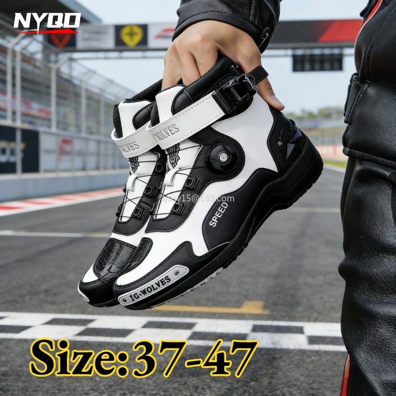 New Four Seasons Motorcycle Riding Boots Men Non-slip Breathable Commuter Motocross Off-Road Adventure Riding Shoes
New Four Seasons Motorcycle Riding Boots Men Non-slip Breathable Commuter Motocross Off-Road Adventure Riding Shoes
