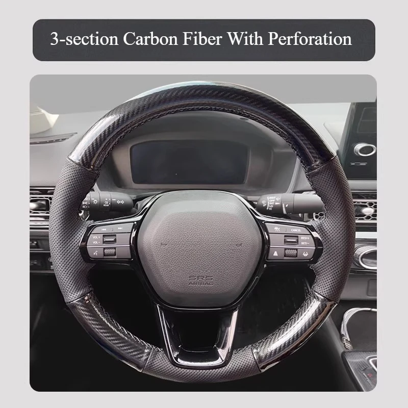 Car Steering Wheel Cover Leather Hand Sewn for Honda Accord 11th Generation 2023 2025 Automobiles Accessories
Car Steering Wheel Cover Leather Hand Sewn for Honda Accord 11th Generation 2023 2025 Automobiles Accessories