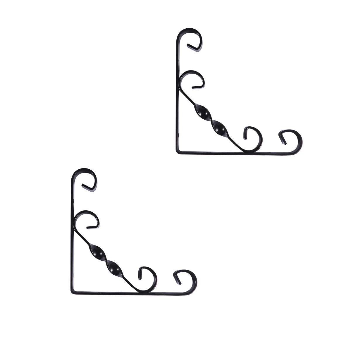 2Pcs Metal Flowerpot Durable Plant Rack Hanging Brackets Stable Display Home Office Garden Balcony Decor Save Space
2Pcs Metal Flowerpot Durable Plant Rack Hanging Brackets Stable Display Home Office Garden Balcony Decor Save Space