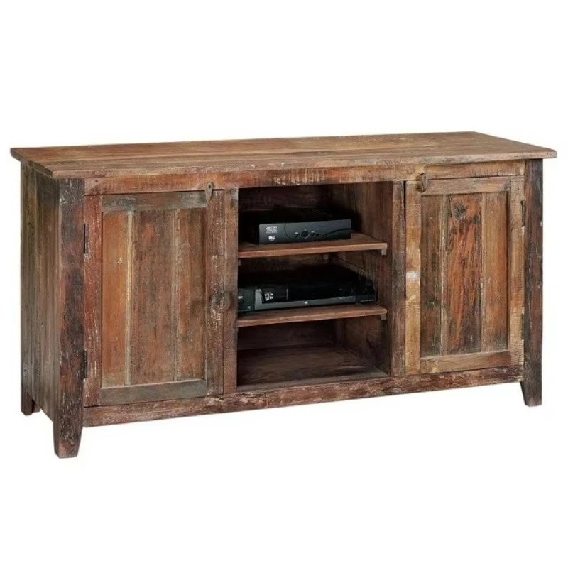 Vintage, pastoral, antique French reclaimed wood TV cabinet
Vintage, pastoral, antique French reclaimed wood TV cabinet