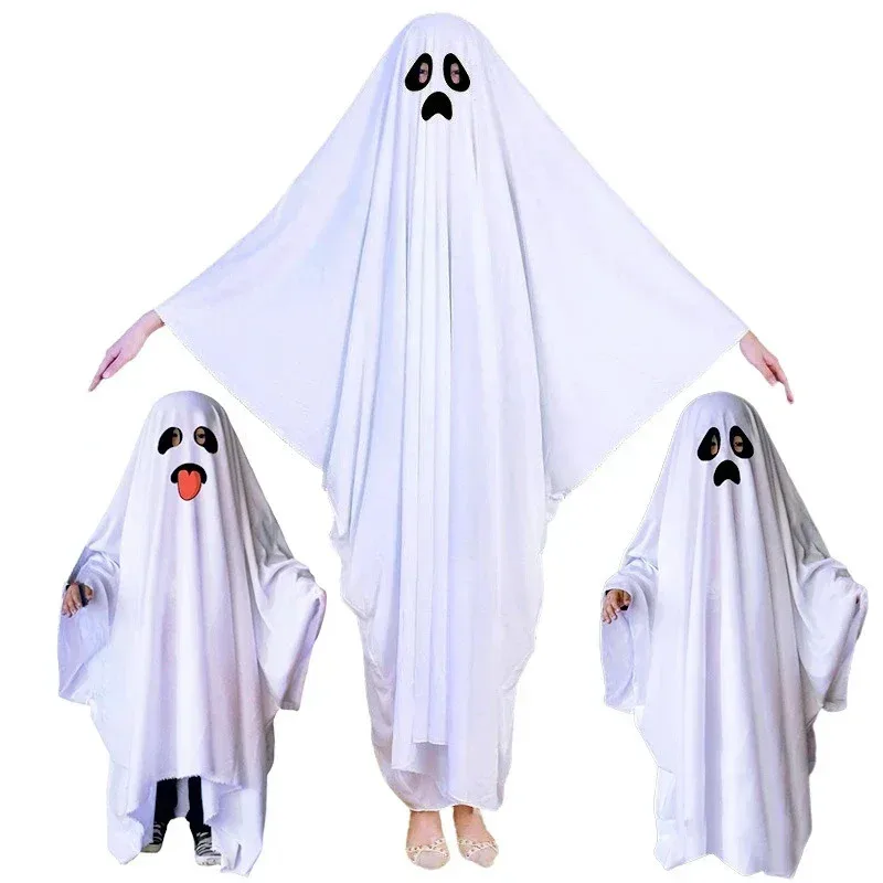 Halloween Ghost Cosplay Costume Children Adult Masquerade Ghost Cape Holiday Funny Dress Up Halloween Party Clothes Gift
Halloween Ghost Cosplay Costume Children Adult Masquerade Ghost Cape Holiday Funny Dress Up Halloween Party Clothes Gift
