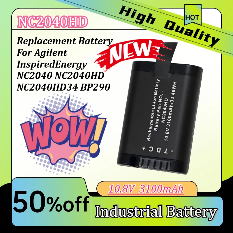 Replacement Battery For Agilent InspiredEnergy NC2040 NC2040HD NC2040HD34 BP290
Replacement Battery For Agilent InspiredEnergy NC2040 NC2040HD NC2040HD34 BP290