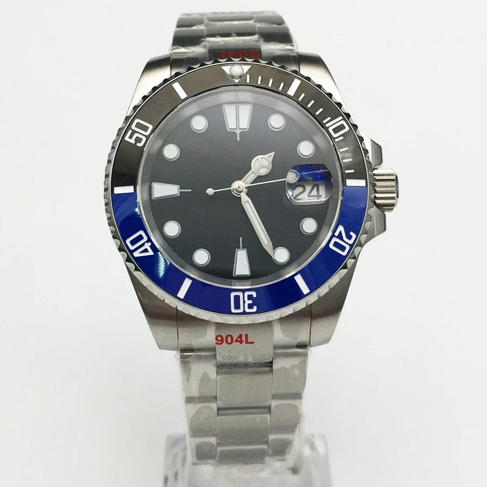 Luxury 40MM Men's Automatic Mechanical Watch NH35 Movement Luminous Dial Sapphire Glass Stainless Steel Strap
Luxury 40MM Men's Automatic Mechanical Watch NH35 Movement Luminous Dial Sapphire Glass Stainless Steel Strap
