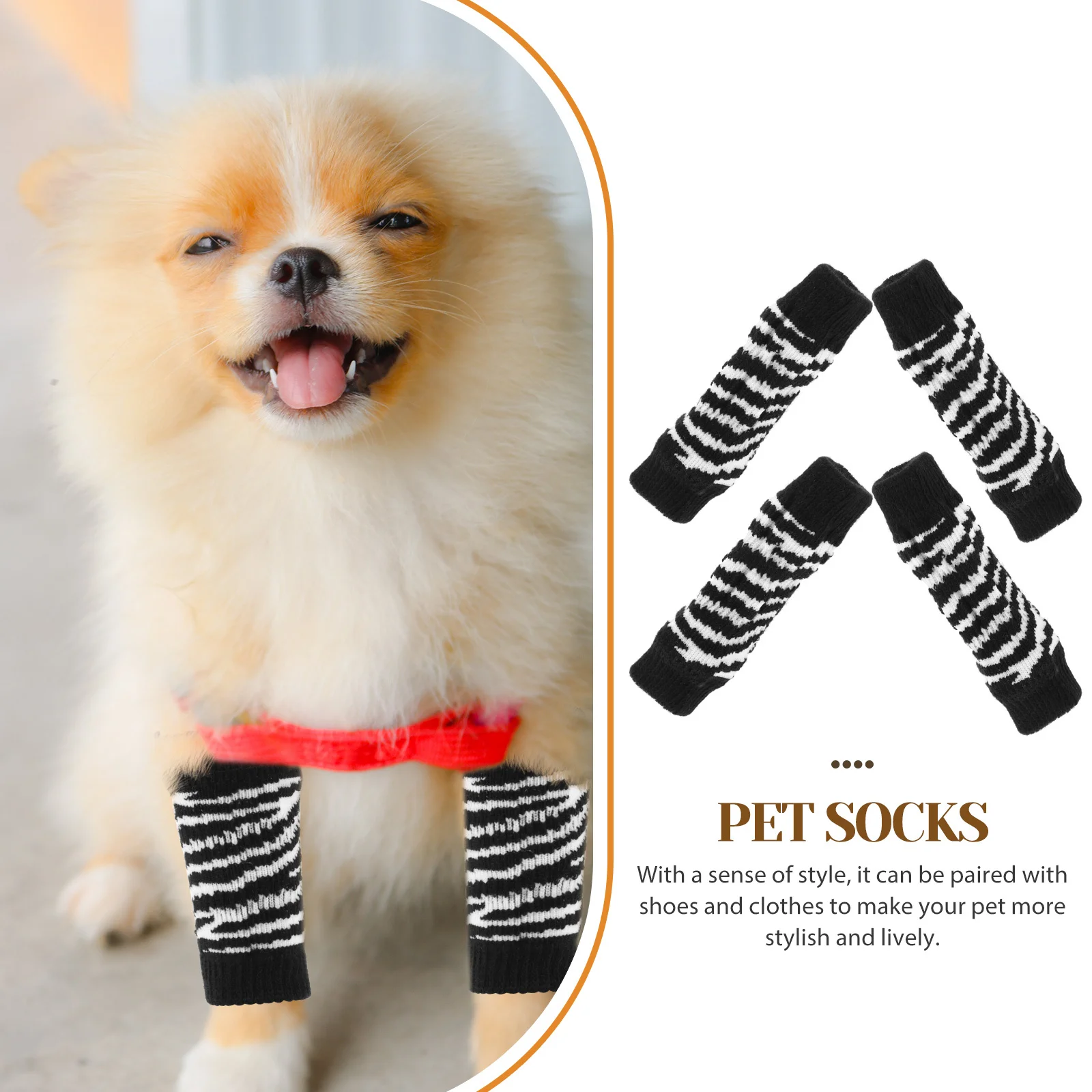 1Set Pet Socks Small Dog Leg Warmers Soft Cotton Breathable Adorable Design Portable Durable Accessory Dog Leg Warmers
1Set Pet Socks Small Dog Leg Warmers Soft Cotton Breathable Adorable Design Portable Durable Accessory Dog Leg Warmers