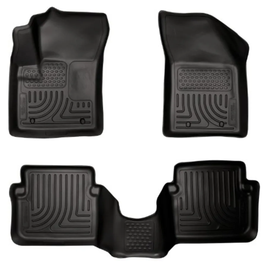 Weatherbeater Floor Mats for 2011-2014 Chrysler 200 4-Door Dodge Avenger Front Second Row 4-Piece Black Rubber Mat with Premium
Weatherbeater Floor Mats for 2011-2014 Chrysler 200 4-Door Dodge Avenger Front Second Row 4-Piece Black Rubber Mat with Premium