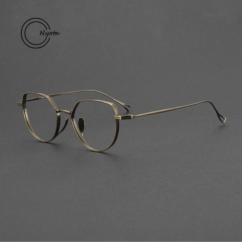 2025 Personality Irregular Pure Titanium Glasses Frame For Men And Women Fashion Trend Optical Eyeglasses Myopia Reading Eyewear
2025 Personality Irregular Pure Titanium Glasses Frame For Men And Women Fashion Trend Optical Eyeglasses Myopia Reading Eyewear