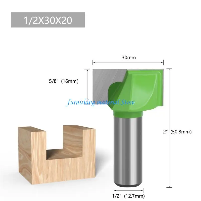Y5GD Efficient Green Routers Bit Cutter with 1/2Inch Shank for Professional Woodworking Bottom Surfaces Finishings Cutter
Y5GD Efficient Green Routers Bit Cutter with 1/2Inch Shank for Professional Woodworking Bottom Surfaces Finishings Cutter