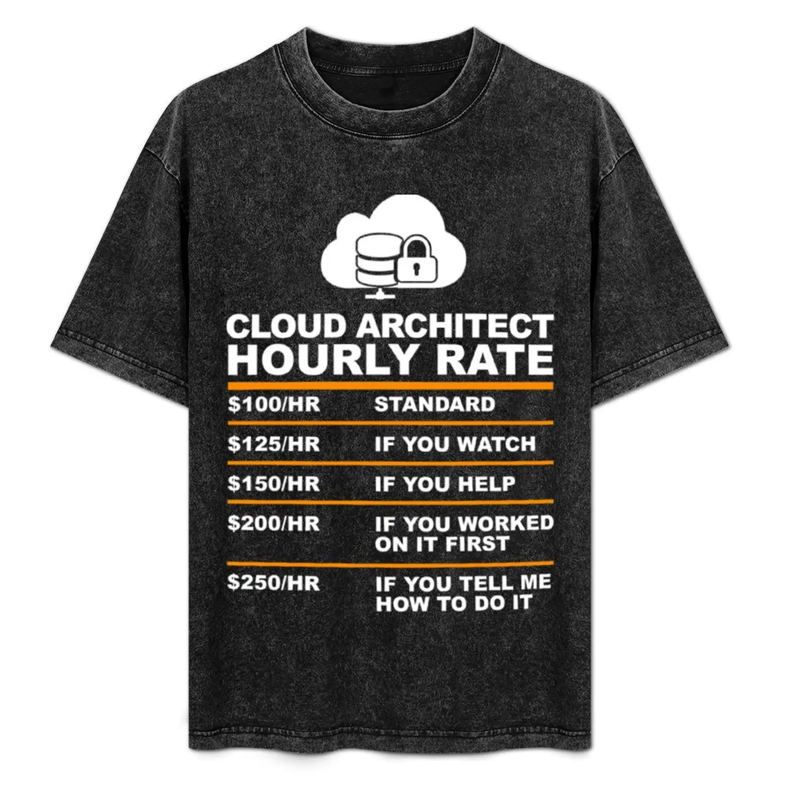 CLOUD ARCHITECT HOURLY RATE usd T-Shirt Big and Tall Casual T-Shirt
CLOUD ARCHITECT HOURLY RATE usd T-Shirt Big and Tall Casual T-Shirt