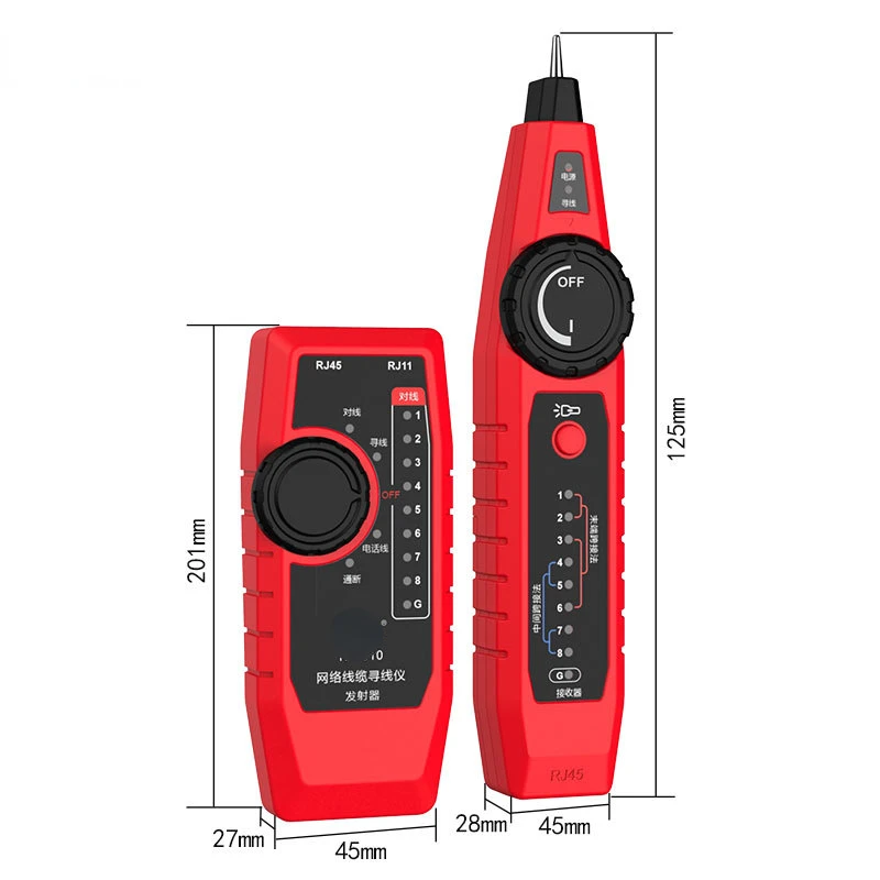 NF-810 Line Finder Network Tester Cable Tester Poe Charging Network Cable Line Finder
NF-810 Line Finder Network Tester Cable Tester Poe Charging Network Cable Line Finder