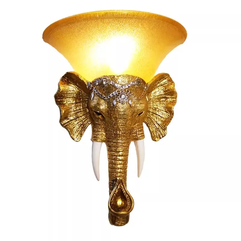 European creative retro elephant lamp creative living room elephant head wall lamp corridor aisle decorative wall lamp bedroom b
European creative retro elephant lamp creative living room elephant head wall lamp corridor aisle decorative wall lamp bedroom b
