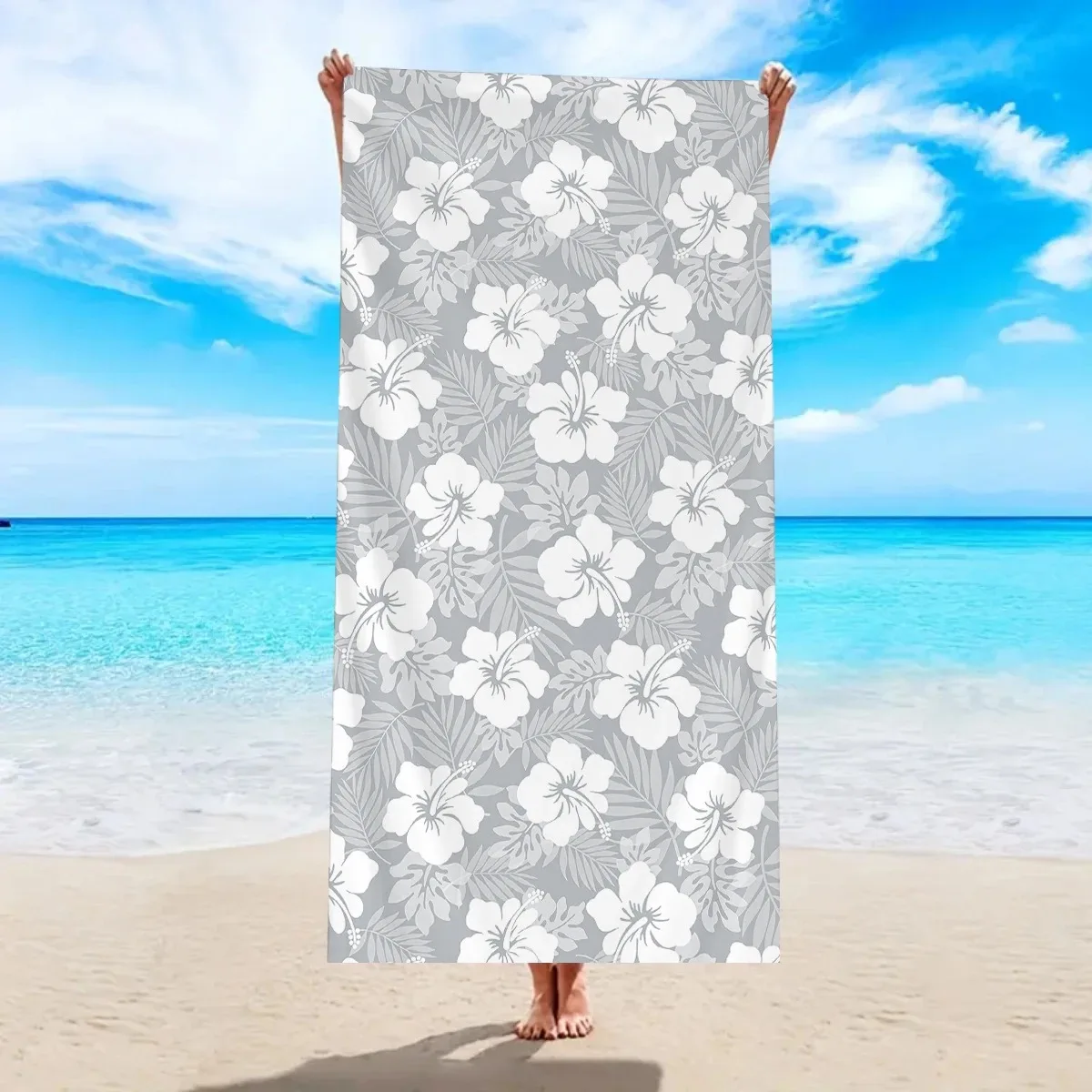 Tropical Hibiscus Beach Towel 2D Flat Printed Peach Skin Soft Quick Dry Bath Towel For Summer Vacation Swimming Travel Seaside
Tropical Hibiscus Beach Towel 2D Flat Printed Peach Skin Soft Quick Dry Bath Towel For Summer Vacation Swimming Travel Seaside