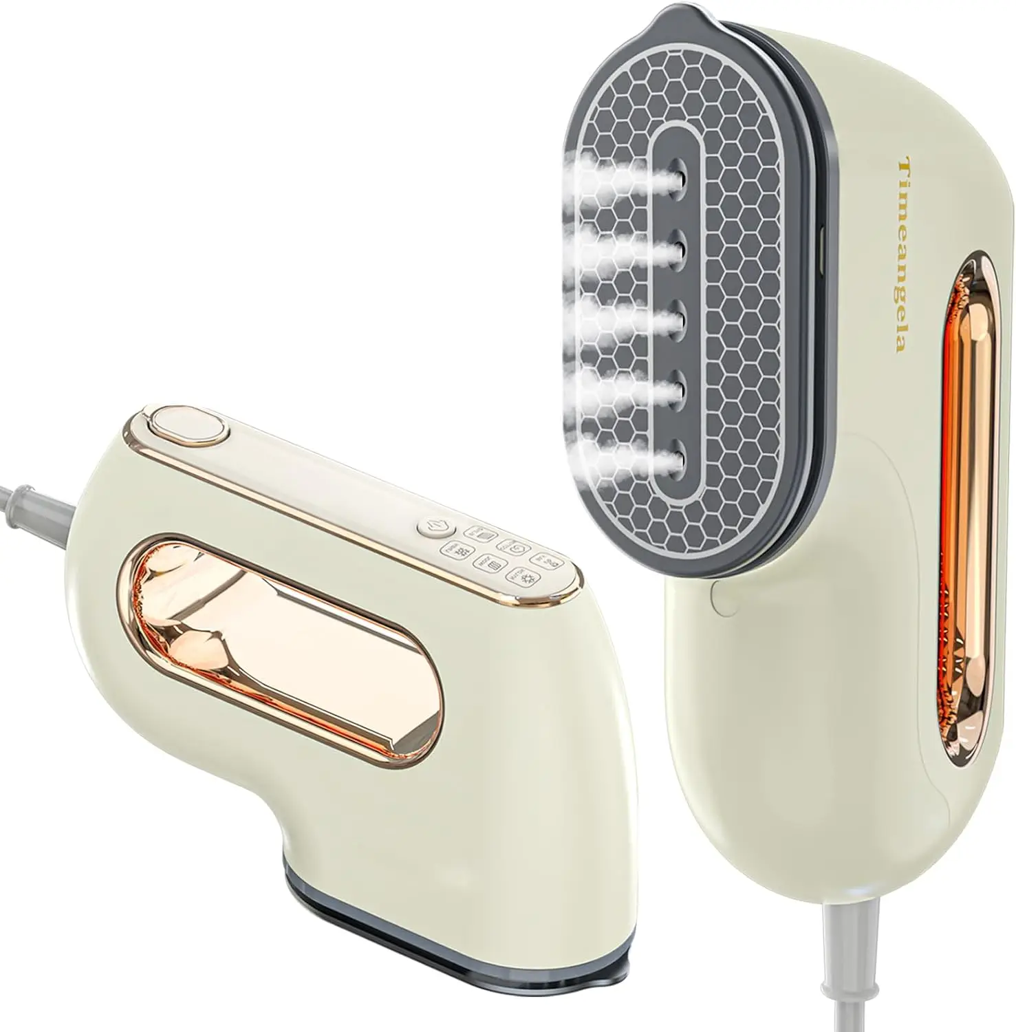 Mini Portable Travel Steamer Iron for Clothes - Handheld Garment Steam for Wrinkle-Free Shirts (Beige)
Mini Portable Travel Steamer Iron for Clothes - Handheld Garment Steam for Wrinkle-Free Shirts (Beige)