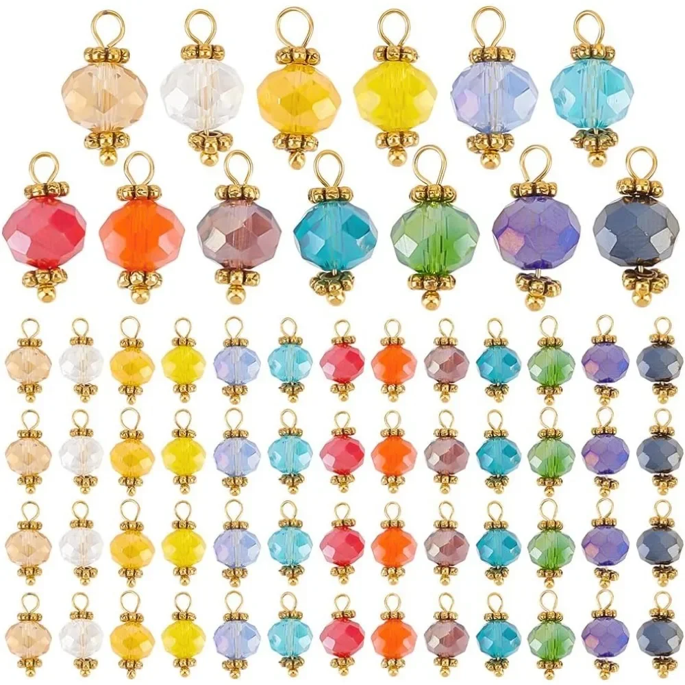 Crackle Glass Bead Charms Mini Dangle Beads Pendant Round Charms Colorful Charm for for DIY
Crackle Glass Bead Charms Mini Dangle Beads Pendant Round Charms Colorful Charm for for DIY