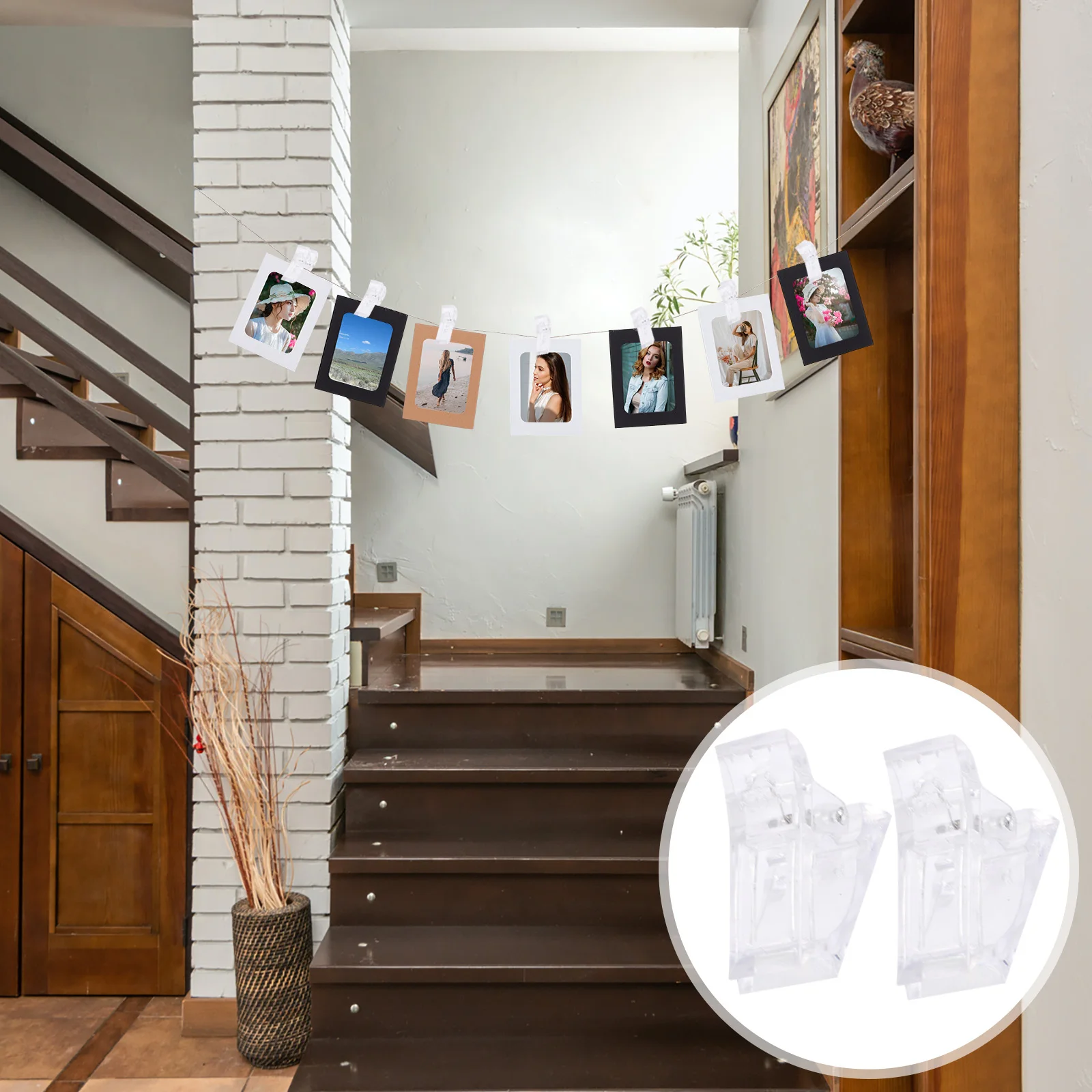 30pcs Photo Wall Plastic Hanging Clips For Pictures Clothes Tapes Decor Home Office Hotel Spring Paper Memo Card Ticket
30pcs Photo Wall Plastic Hanging Clips For Pictures Clothes Tapes Decor Home Office Hotel Spring Paper Memo Card Ticket