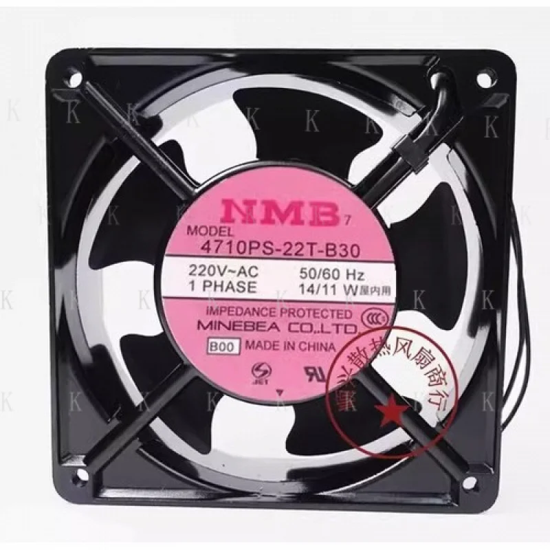 C ДЛЯ NMB 4710PS-22T-B30 12038 AC220V 14/11W 12CM Осевой охлаждающий вентилятор
C ДЛЯ NMB 4710PS-22T-B30 12038 AC220V 14/11W 12CM Осевой охлаждающий вентилятор
