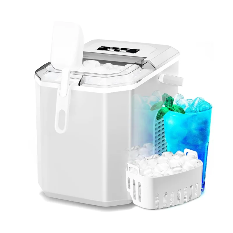 Automatic White Portable Square Ice Maker Electric zer Household Use Ice Cube Generator for Hotels Outdoors Bottle Plastic
Automatic White Portable Square Ice Maker Electric zer Household Use Ice Cube Generator for Hotels Outdoors Bottle Plastic