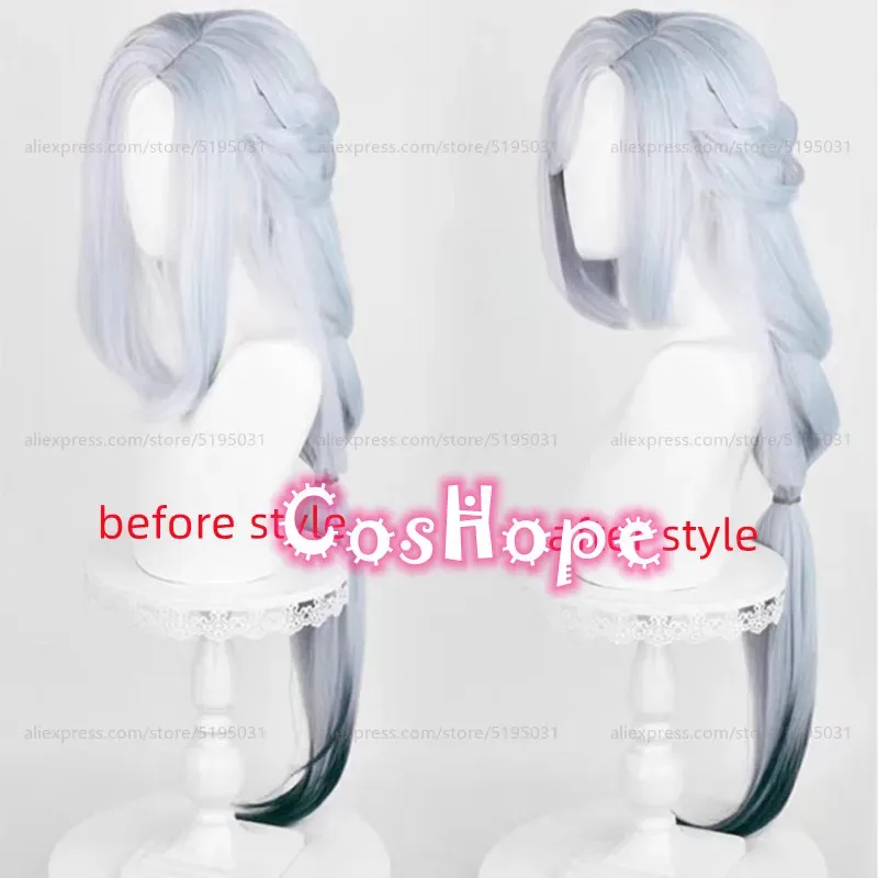 Lantern Rite Cosplay ShenHe Wig 100cm Long Silver Blue Gradient Wig Cosplay Anime Cosplay Wigs Heat Resistant Synthetic Wigs
Lantern Rite Cosplay ShenHe Wig 100cm Long Silver Blue Gradient Wig Cosplay Anime Cosplay Wigs Heat Resistant Synthetic Wigs