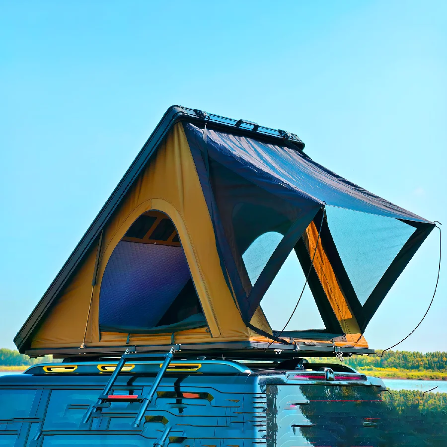 Lightweight Aluminum Car Roof Tent Soft Camping Trailer with Excellent Roof Visibility
Lightweight Aluminum Car Roof Tent Soft Camping Trailer with Excellent Roof Visibility