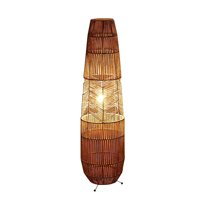 Floor lamp hemp rope retro designer creative homestay living room sofa side bedroom atmosphere vertical lamp
Floor lamp hemp rope retro designer creative homestay living room sofa side bedroom atmosphere vertical lamp