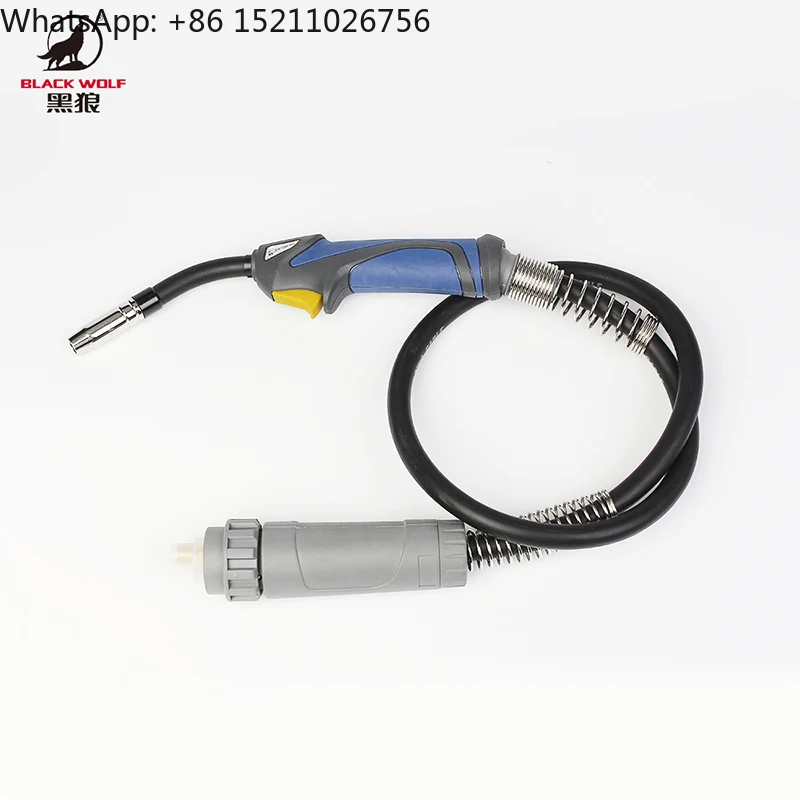 Портативная сварочная горелка BLACK WOLF 15Ak Co2 Mig, сварка евротипа -
Портативная сварочная горелка BLACK WOLF 15Ak Co2 Mig, сварка евротипа -